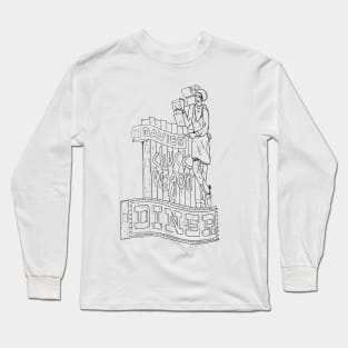 Colfax Study - Davies Chuck Wagon Diner Long Sleeve T-Shirt